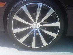photo 2 Lexus ES 330 custom wheels 20x, ET , tire size 245/35 R20. x ET
