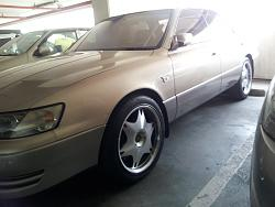 photo 2 Lexus ES 300 custom wheels   18x8.0, ET +38, tire size 225/45 R18. x ET 