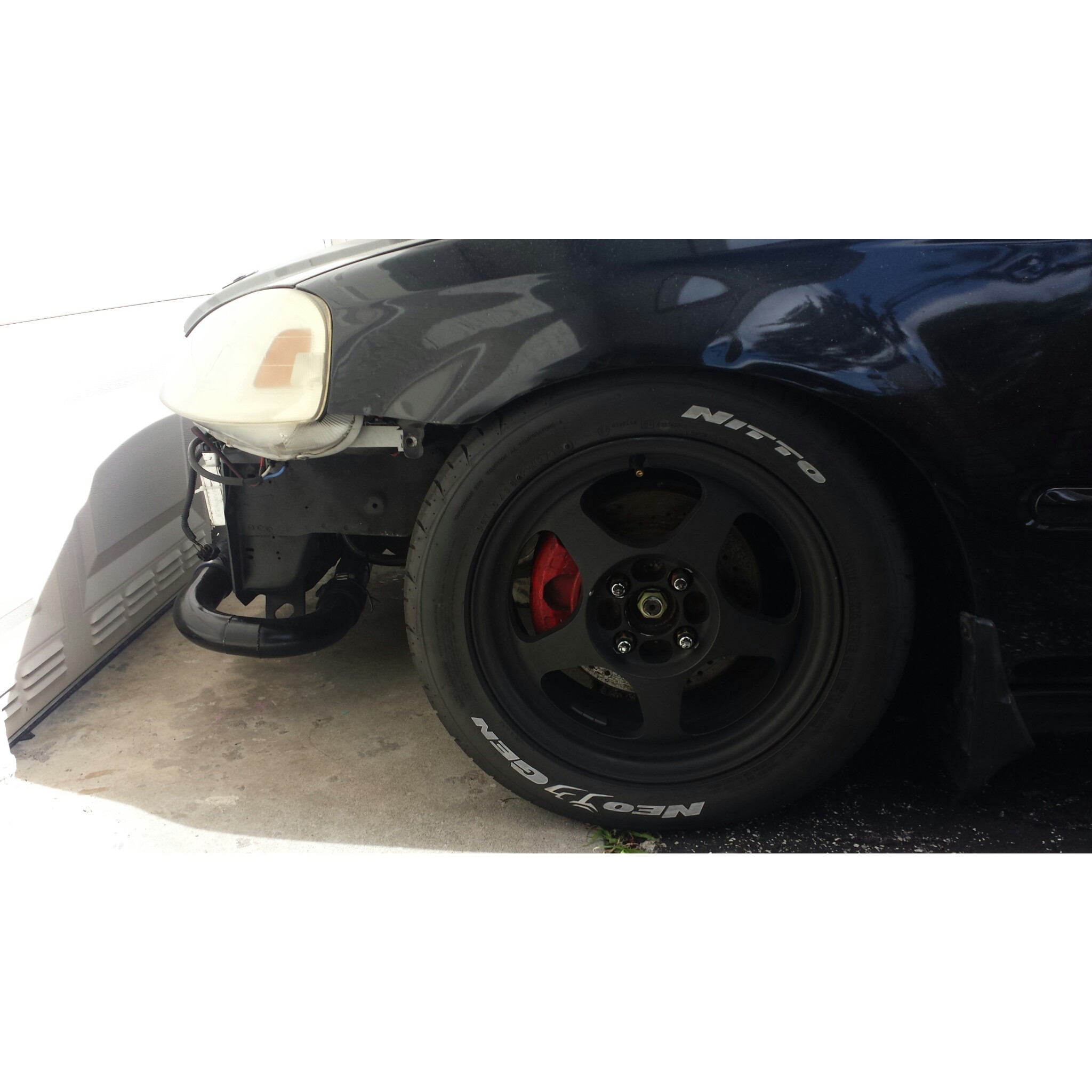 photo 1 Honda Civic custom wheels avid.1 av-12 15x9.0, ET +25, tire size 205/50 R15. x ET 