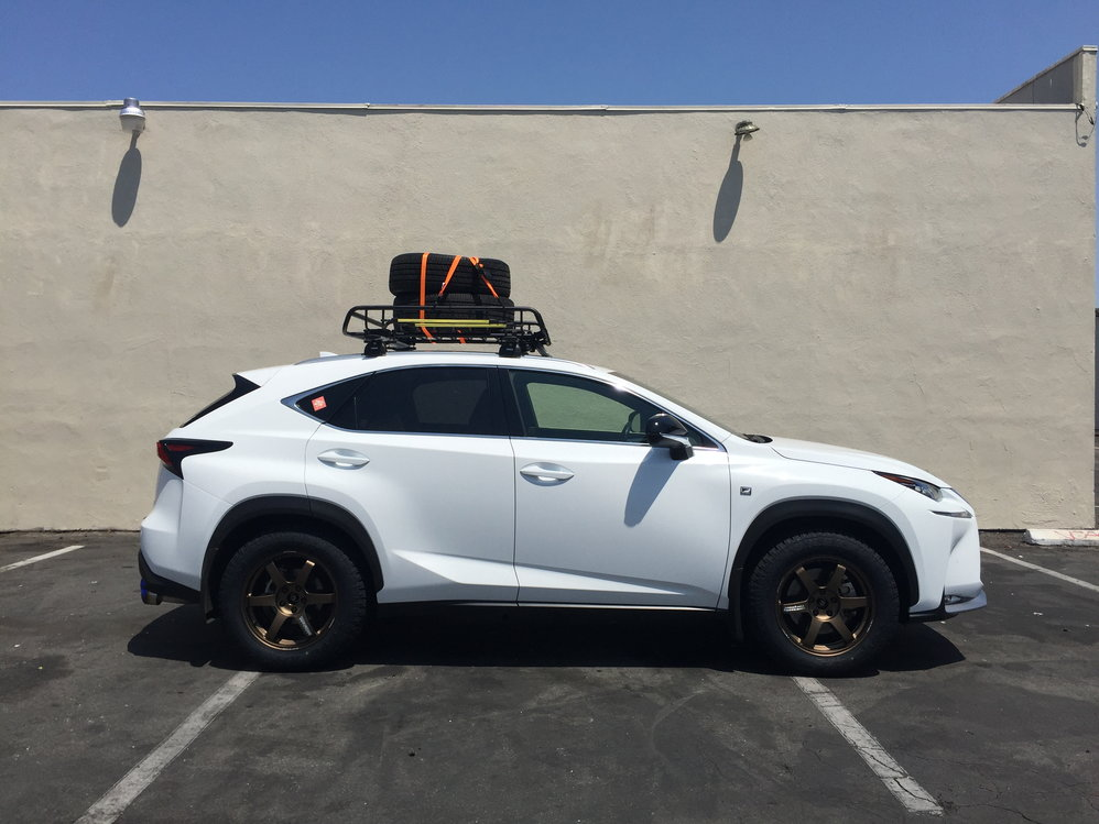 photo 2 Lexus NX 200t custom wheels   18x8.5, ET +35, tire size 255/55 R18. x ET 