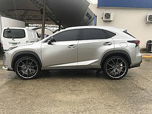 photo 1 Lexus NX 200t custom wheels   22x, ET , tire size 265/35 R22. x ET 