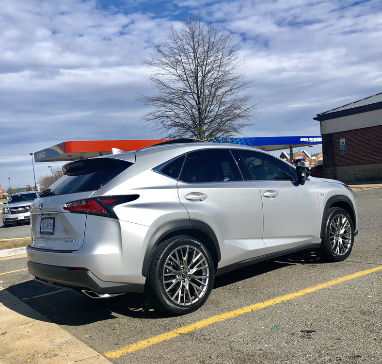 photo 3 Lexus NX 200t custom wheels Lexus RX F Sport 20x8.0, ET , tire size 245/45 R20. x ET 