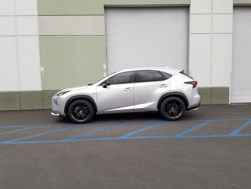 photo 1 Lexus NX 200t custom wheels FIVE AD S5 20x9.5, ET +25, tire size 245/45 R20. 20x10.5 ET+22 275/40 R20