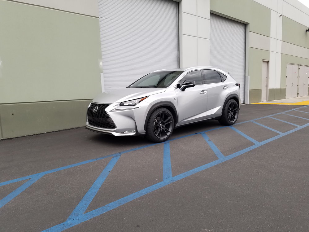 photo 2 Lexus NX 200t custom wheels FIVE AD S5 20x9.5, ET +25, tire size 245/45 R20. 20x10.5 ET+22 275/40 R20