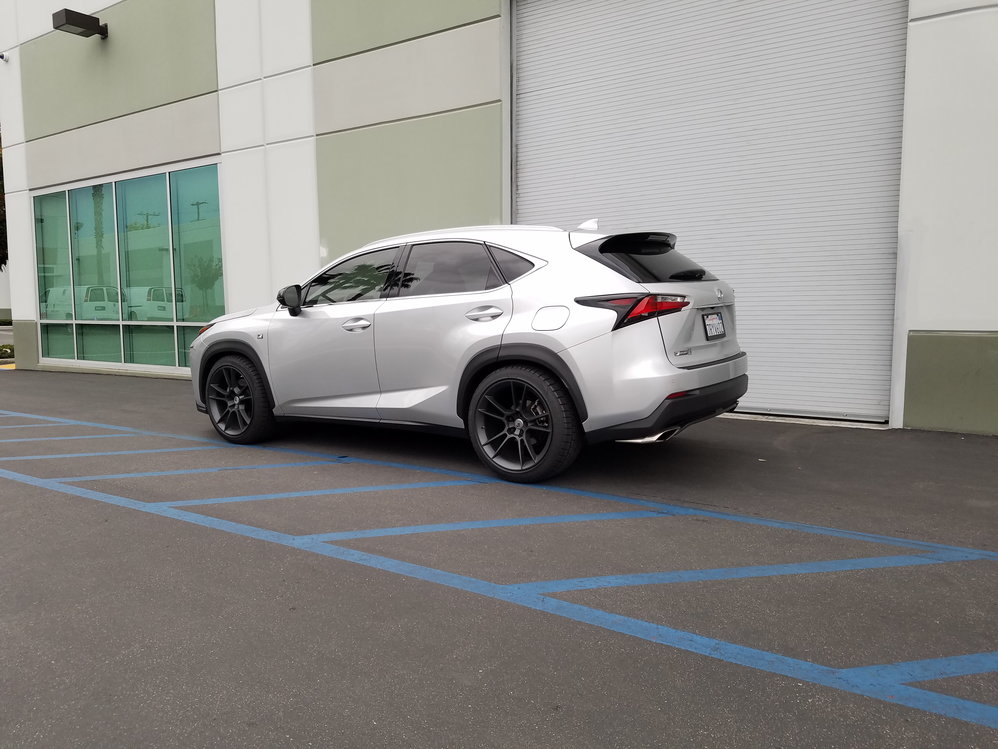 photo 3 Lexus NX 200t custom wheels FIVE AD S5 20x9.5, ET +25, tire size 245/45 R20. 20x10.5 ET+22 275/40 R20
