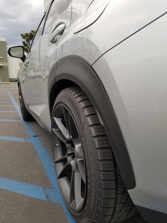 photo 6 Lexus NX 200t custom wheels FIVE AD S5 20x9.5, ET +25, tire size 245/45 R20. 20x10.5 ET+22 275/40 R20