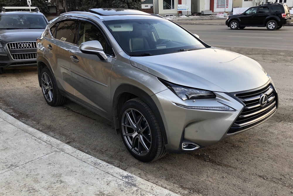 photo 1 Lexus NX 200t custom wheels   20x8.5, ET +35, tire size 245/45 R20. x ET 