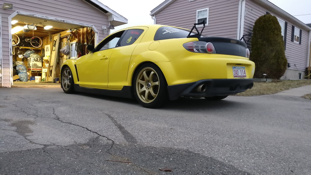 photo 2 Mazda RX-8 custom wheels   18x8.5, ET , tire size 245/40 R18. x ET 