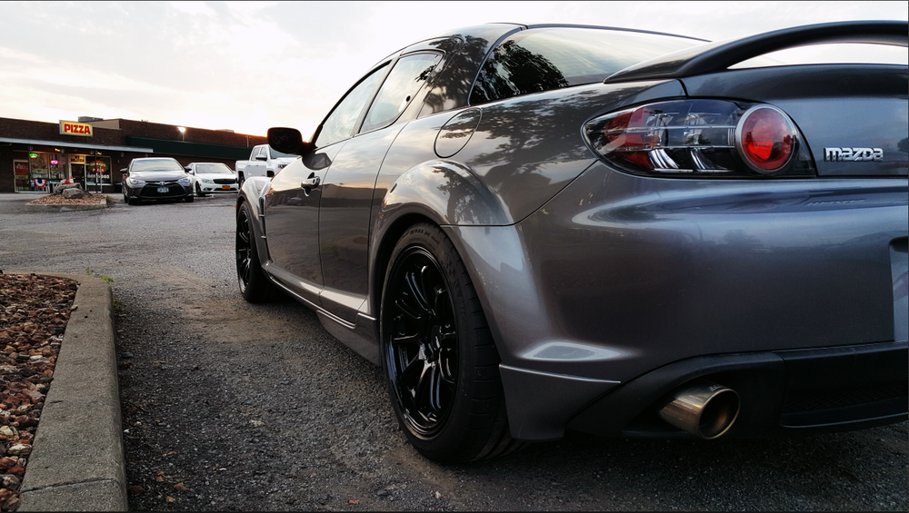 photo 1 Mazda RX-8 custom wheels   18x9.0, ET +45, tire size 255/40 R18. x ET 