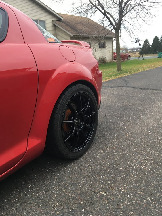 photo 3 Mazda RX-8 custom wheels   18x8.5, ET , tire size 245/40 R18. x ET 
