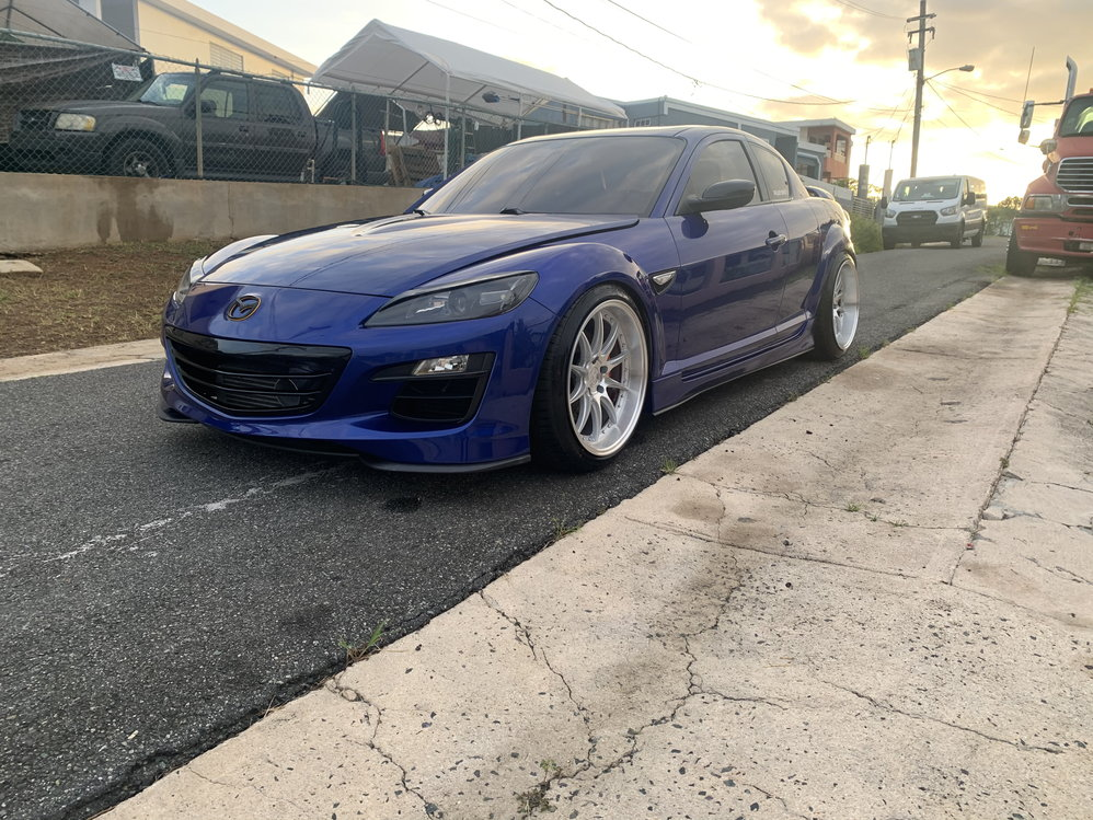 photo 3 Mazda RX-8 custom wheels   19x9.5, ET +20, tire size 225/40 R19. 19x11.0 ET+27 265/35 R19