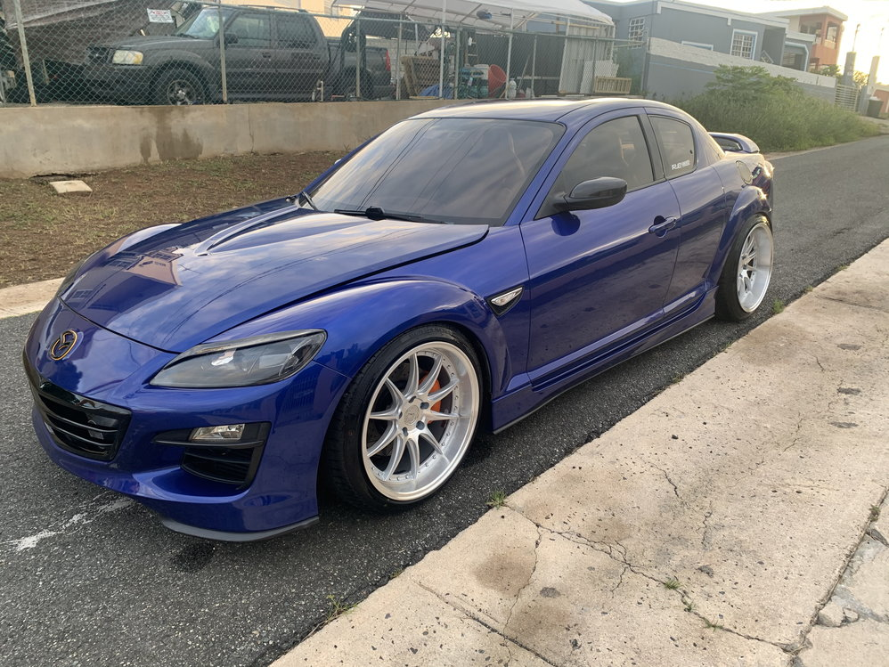 photo 4 Mazda RX-8 custom wheels   19x9.5, ET +20, tire size 225/40 R19. 19x11.0 ET+27 265/35 R19