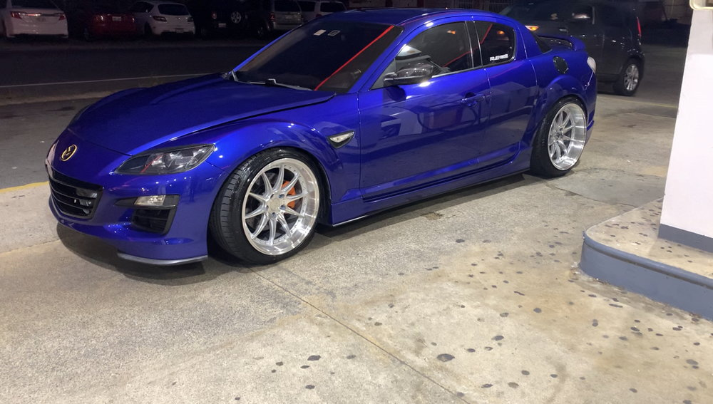 photo 7 Mazda RX-8 custom wheels   19x9.5, ET +20, tire size 225/40 R19. 19x11.0 ET+27 265/35 R19