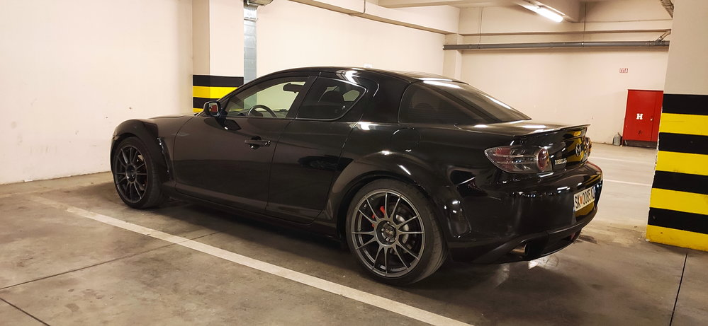 photo 2 Mazda RX-8 custom wheels   19x8.5, ET , tire size 235/35 R19. x ET 