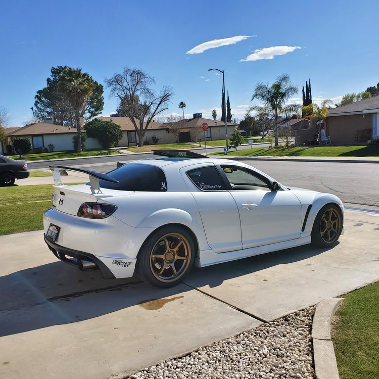 photo 3 Mazda RX-8 custom wheels 18x9.5, ET +35, tire size 245/40 R18. x ET