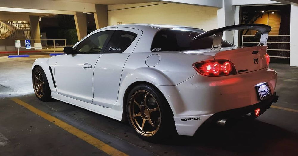 photo 6 Mazda RX-8 custom wheels 18x9.5, ET +35, tire size 245/40 R18. x ET