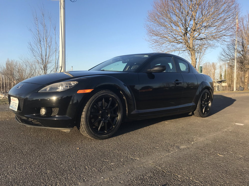 photo 1 Mazda RX-8 custom wheels   18x8.5, ET , tire size 255/35 R18. x ET 