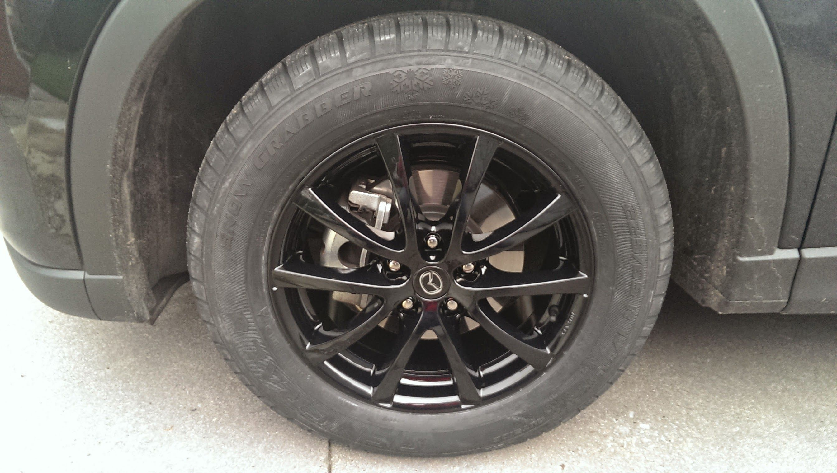 photo 2 Mazda CX-5 custom wheels  lv5 17x, ET , tire size X R17. x ET 