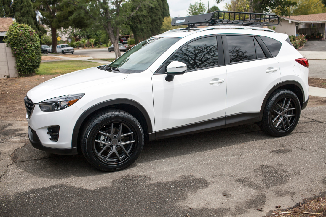 photo 1 Mazda CX-5 custom wheels 20x8.5, ET +40, tire size 245/50 R20. x ET