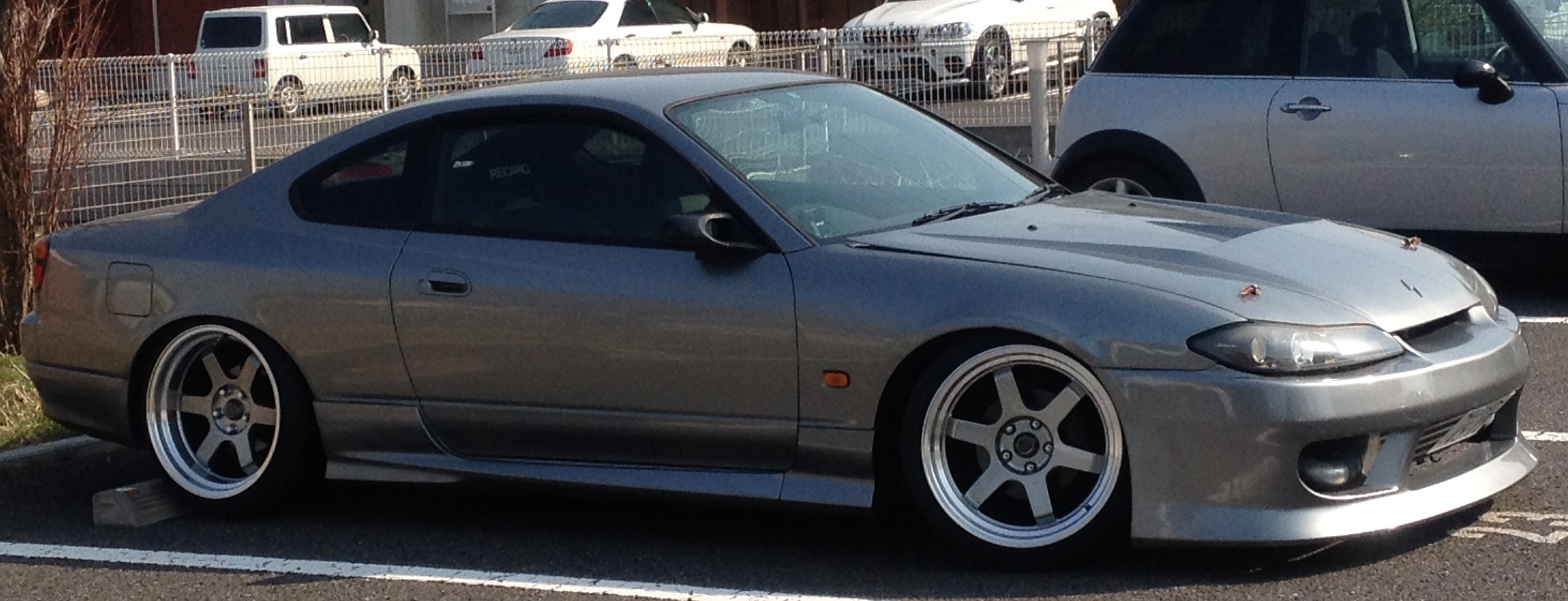 photo 4 Nissan S15 custom wheels VolkRacing TE37V 18x9.0, ET +15, tire size 215/40 R18. 18x10.0 ET+25 225/40 R18
