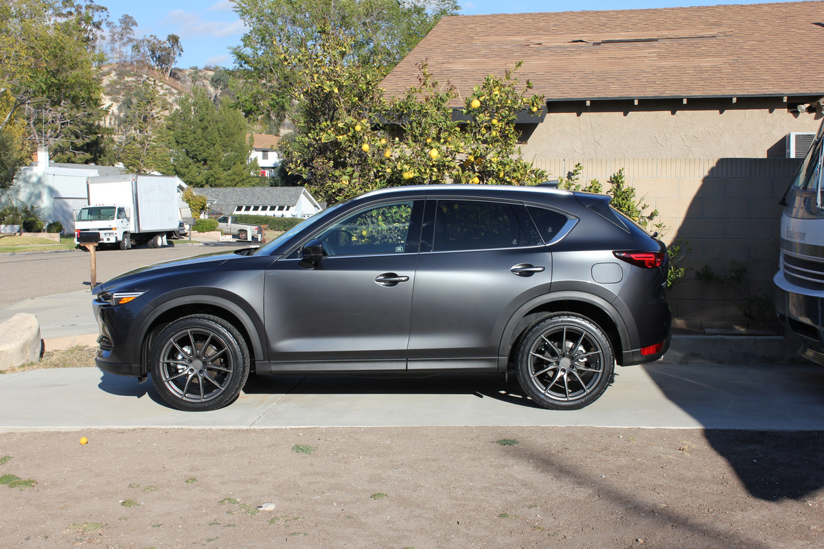 photo 1 Mazda CX-5 custom wheels   20x8.5, ET +35, tire size 245/45 R20. x ET 
