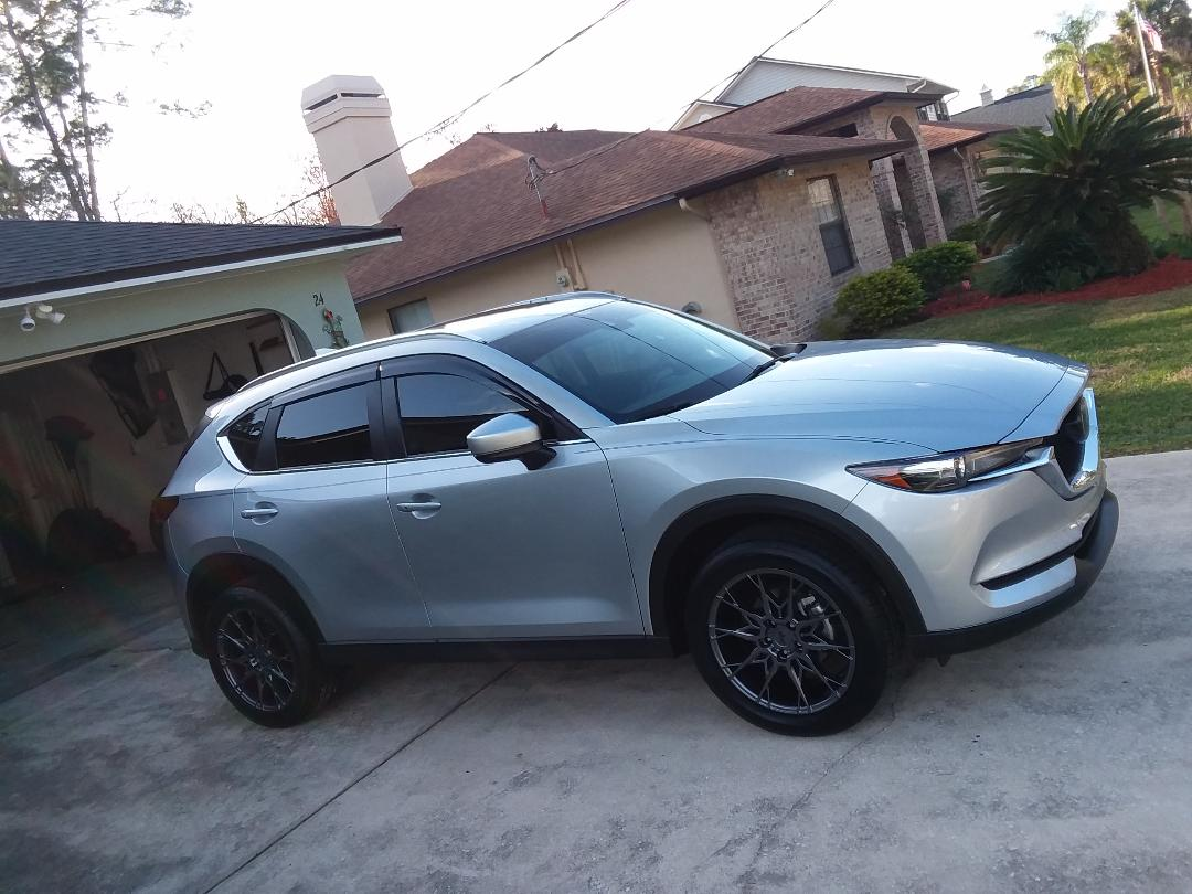 photo 1 Mazda CX-5 custom wheels   19x8.5, ET +35, tire size 255/50 R19. x ET 