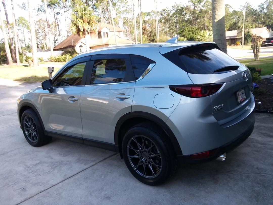 photo 2 Mazda CX-5 custom wheels   19x8.5, ET +35, tire size 255/50 R19. x ET 