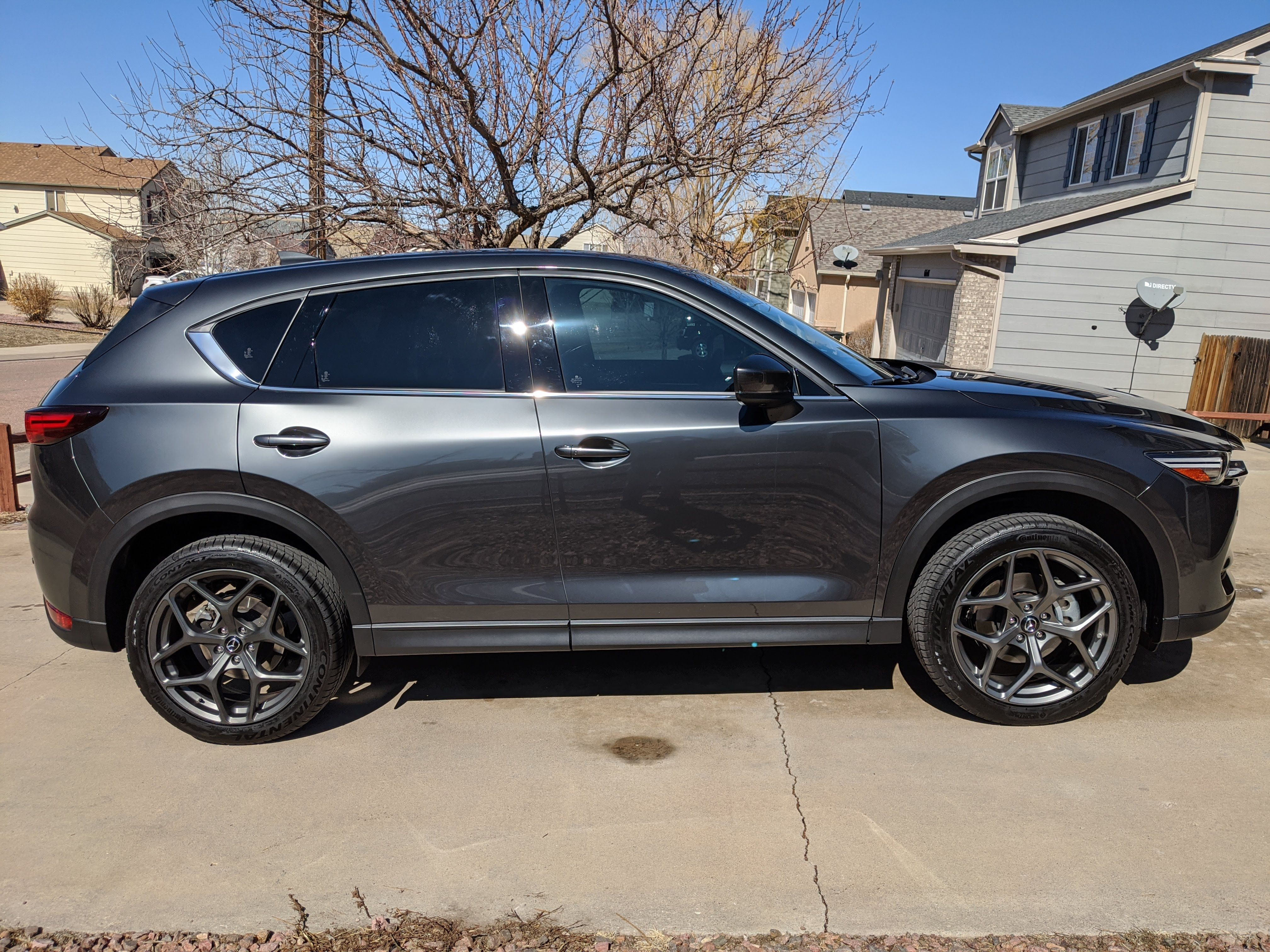 photo 1 Mazda CX-5 custom wheels Mazda M012 20x8.5, ET +45, tire size 255/45 R20. x ET