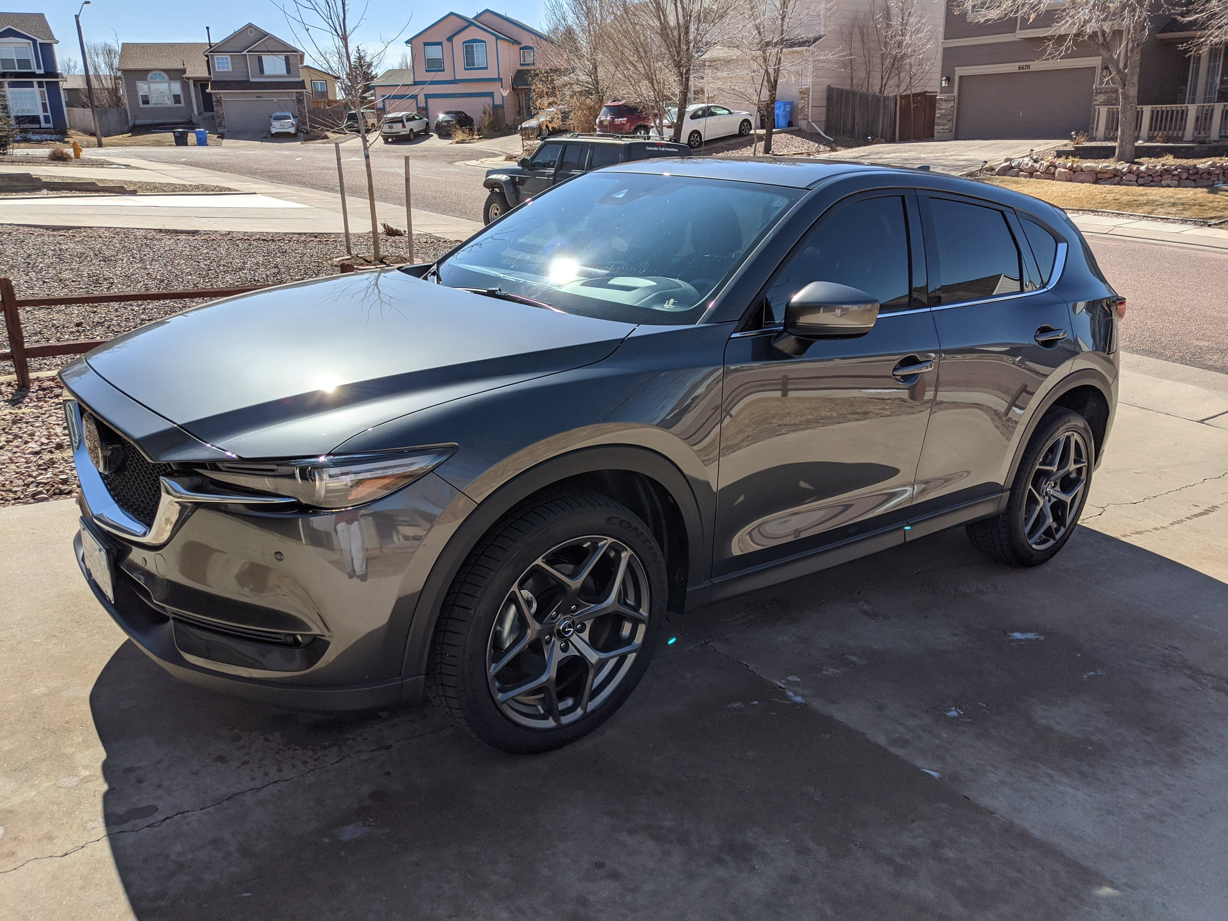 photo 2 Mazda CX-5 custom wheels Mazda M012 20x8.5, ET +45, tire size 255/45 R20. x ET