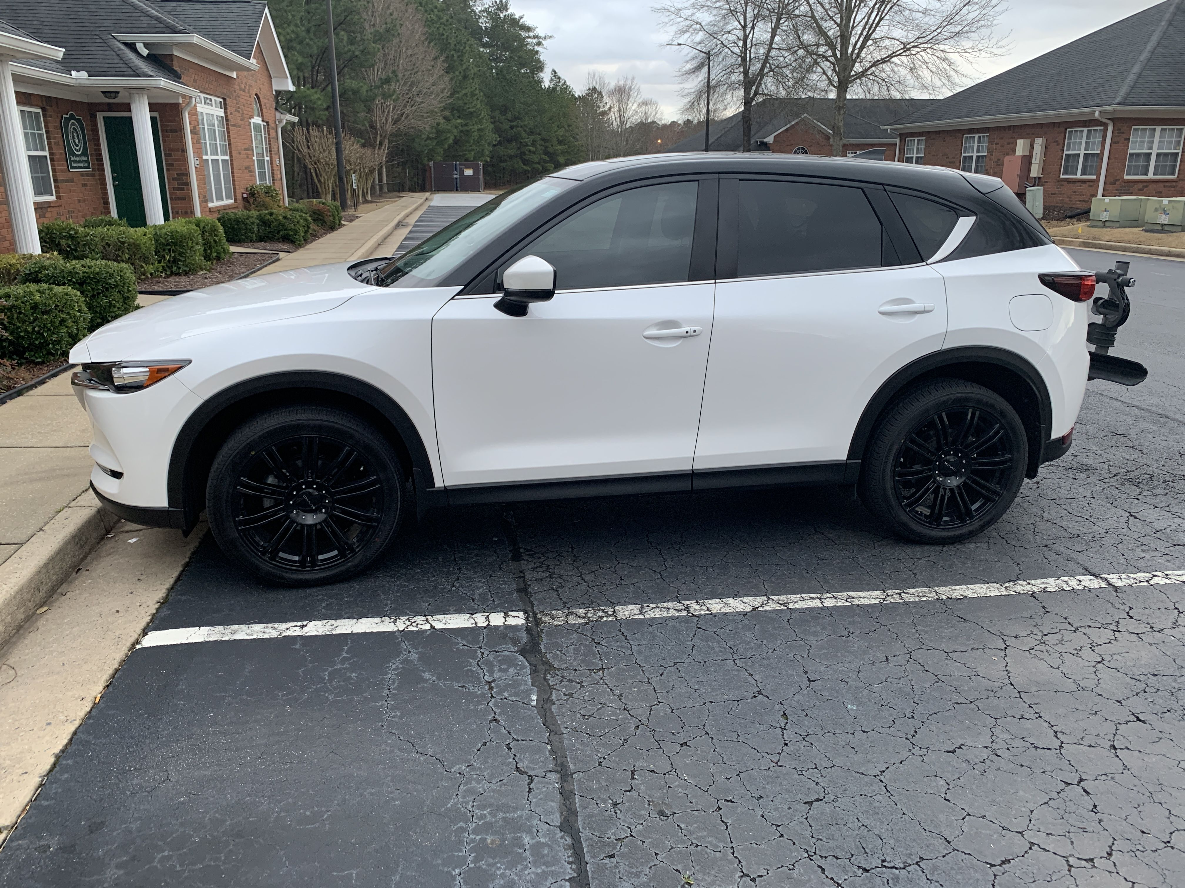 photo 1 Mazda CX-5 custom wheels   20x8.5, ET +35, tire size 255/45 R20. x ET 