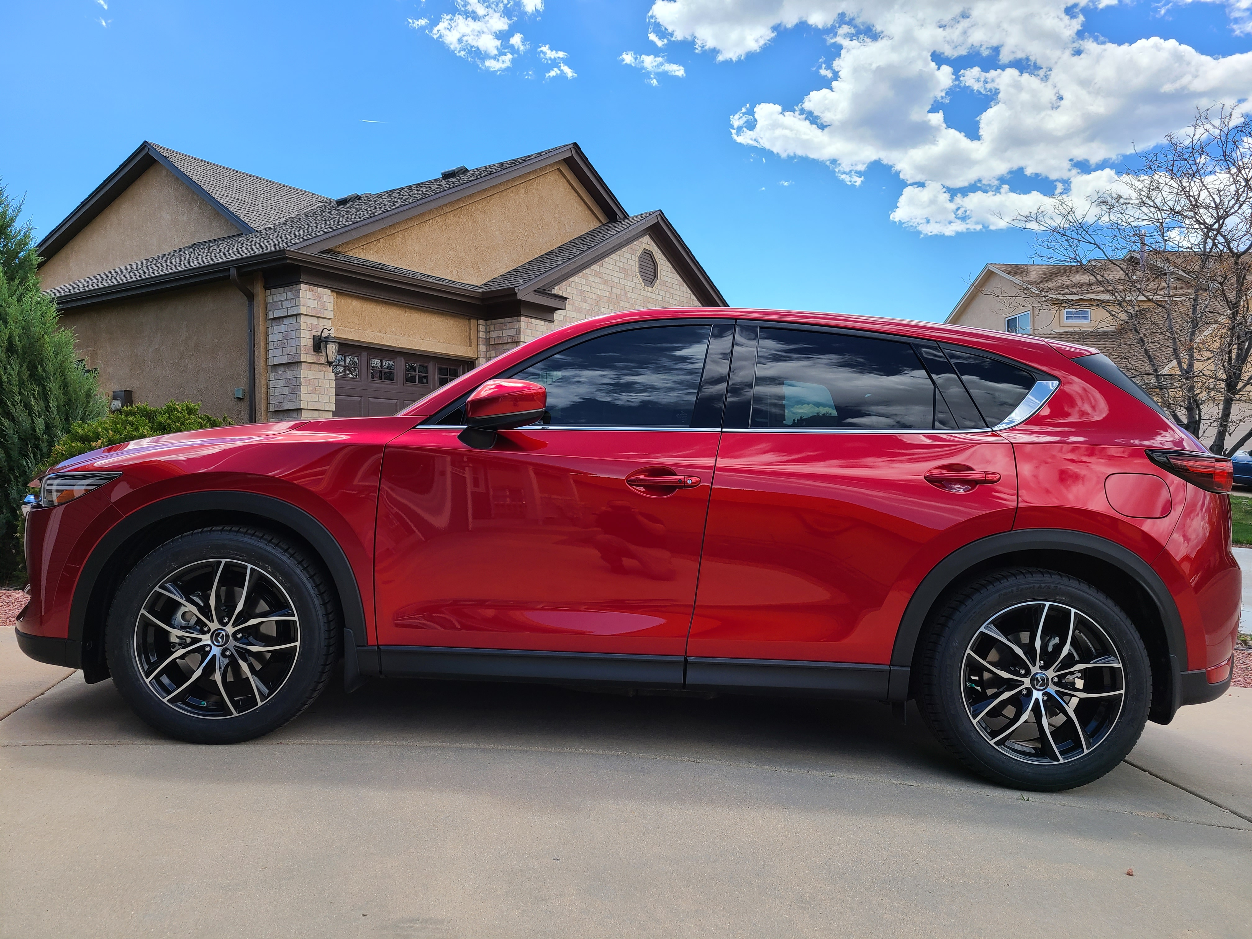 photo 2 Mazda CX-5 custom wheels Mazda M011 19x, ET , tire size 245/50 R19. x ET
