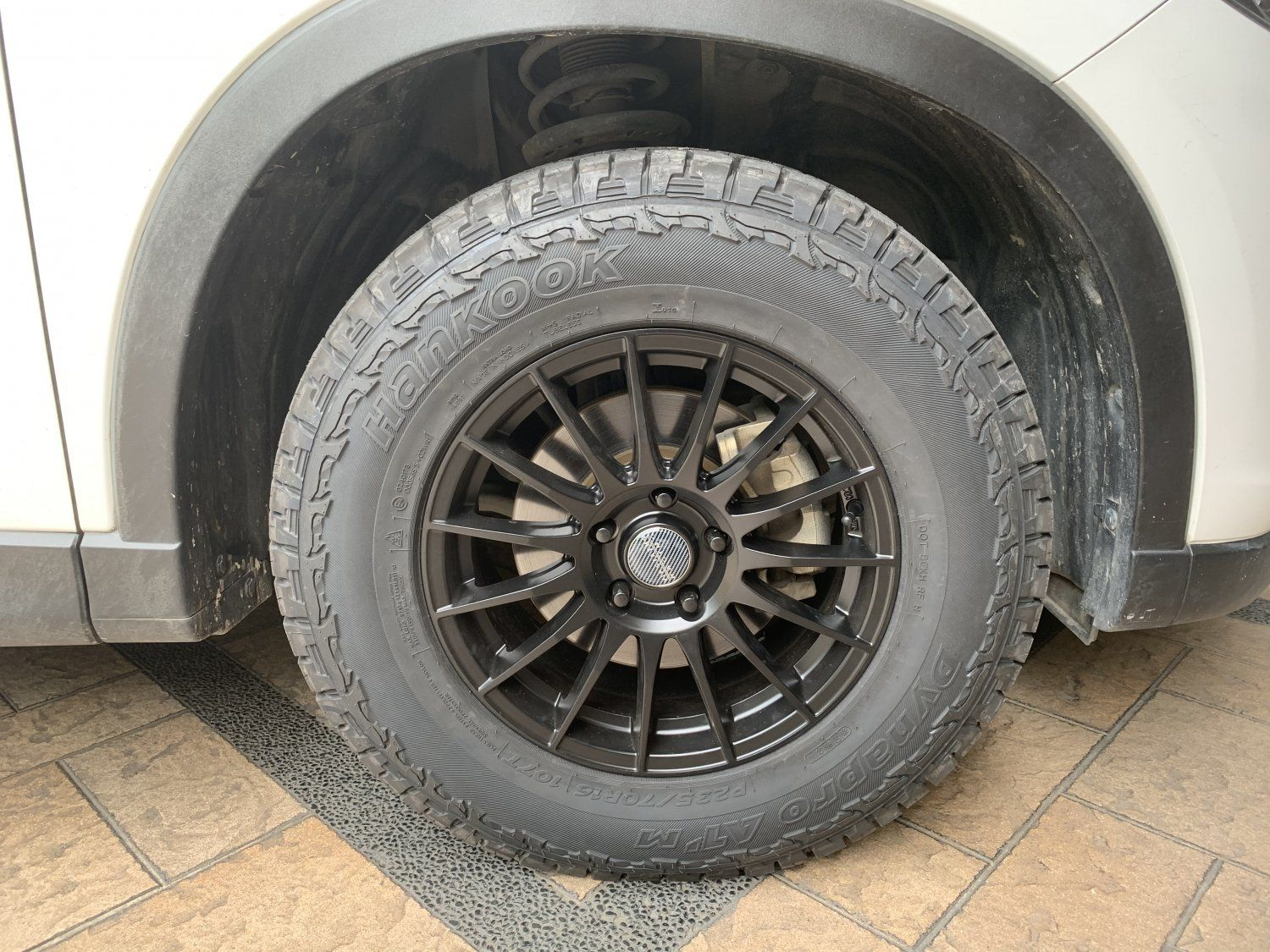 photo 2 Mazda CX-5 custom wheels  ViP Status Turismo 16x7.0, ET +38, tire size 235/70 R16. x ET 