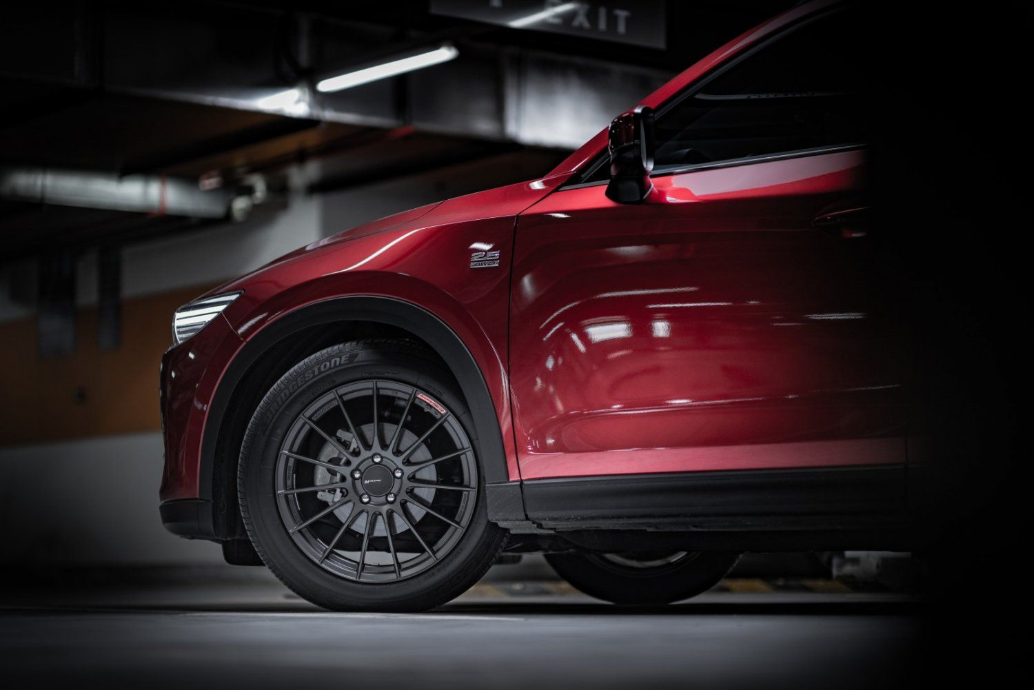photo 3 Mazda CX-5 custom wheels   19x8.5, ET , tire size X R19. x ET 
