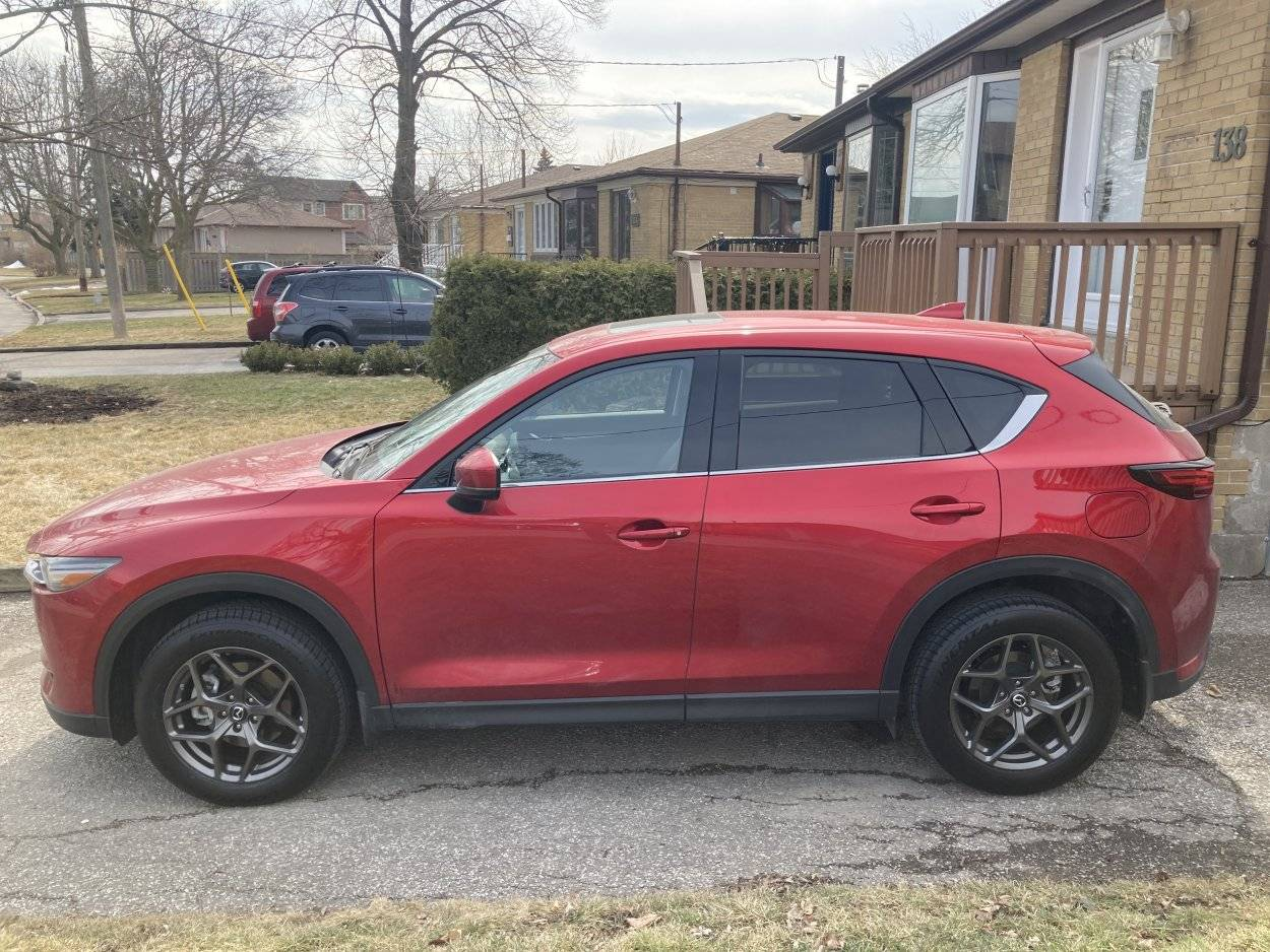 photo 1 Mazda CX-5 custom wheels  Mazda M012 18x8.0, ET +45, tire size 245/54 R18. x ET 
