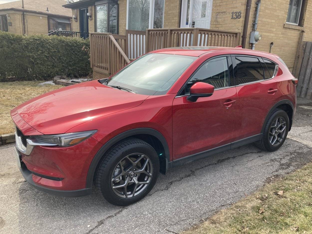 photo 2 Mazda CX-5 custom wheels  Mazda M012 18x8.0, ET +45, tire size 245/54 R18. x ET 