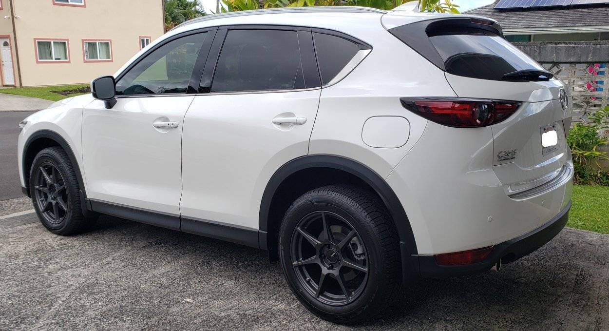 photo 2 Mazda CX-5 custom wheels   18x8.5, ET +45, tire size 245/55 R18. x ET 
