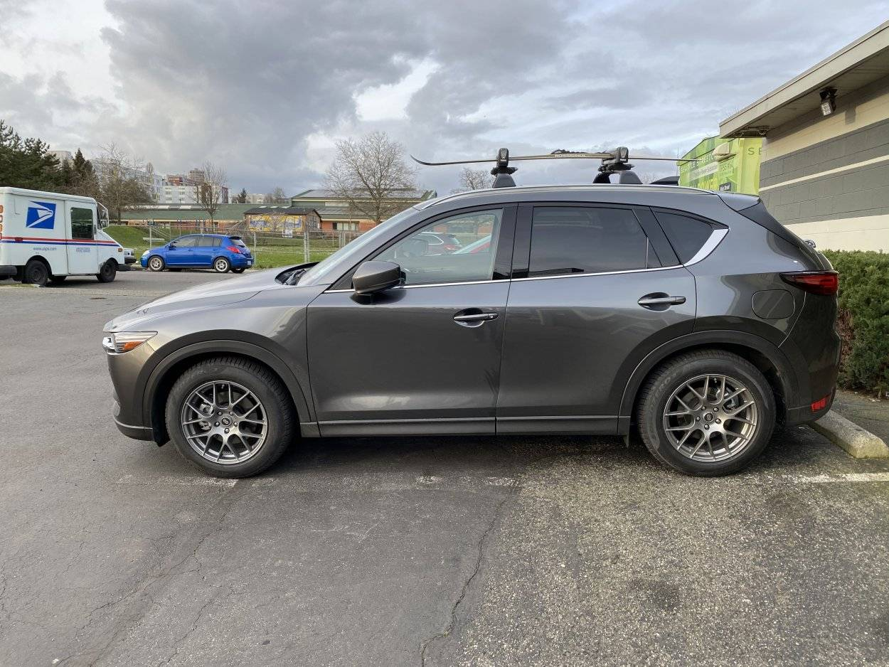 photo 1 Mazda CX-5 custom wheels 18x8.0, ET +45, tire size 225/60 R18. x ET