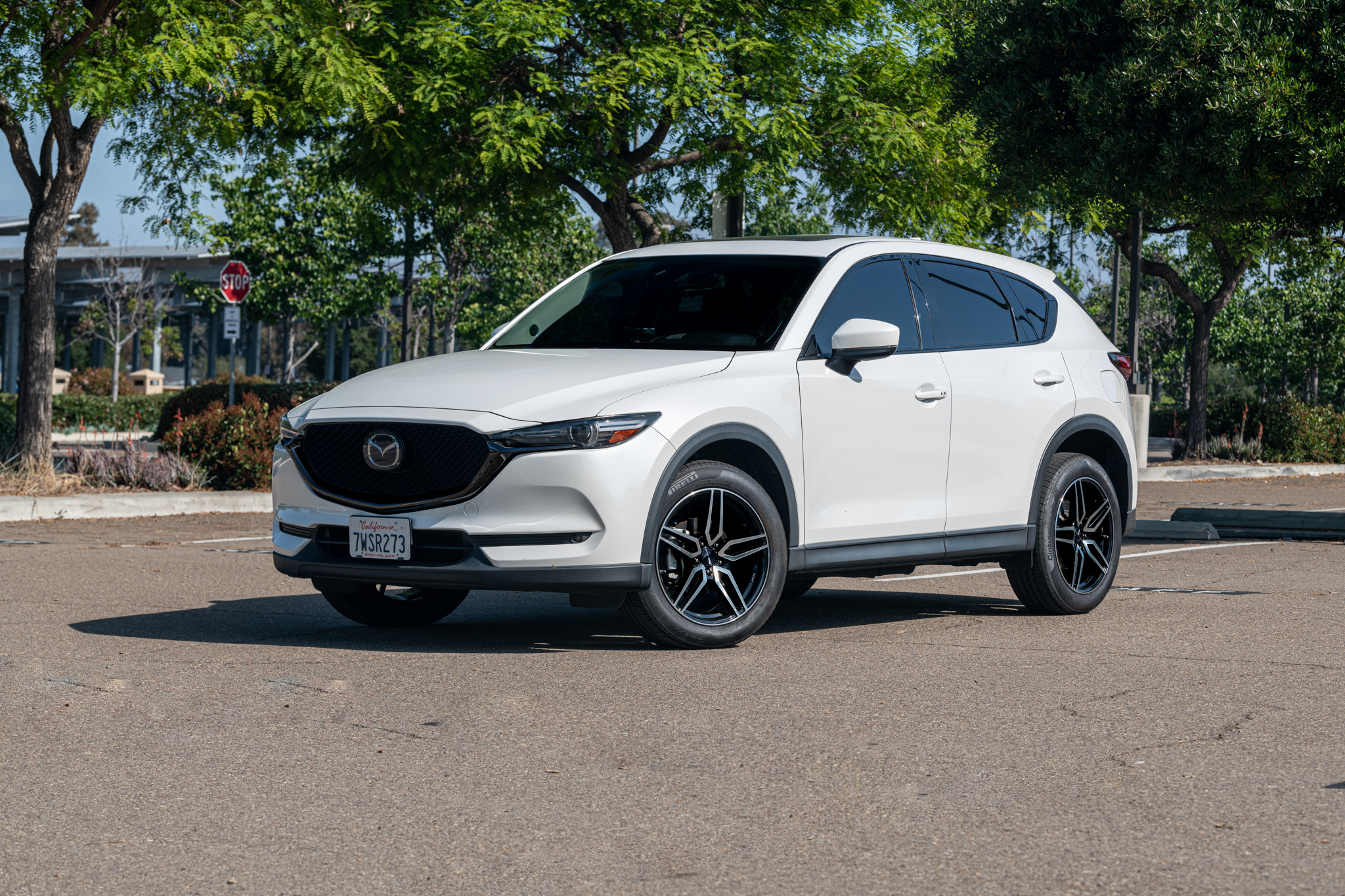 photo 1 Mazda CX-5 custom wheels 19x8.0, ET +45, tire size 225/55 R19. x ET