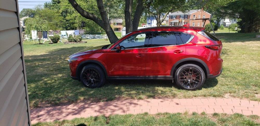 photo 2 Mazda CX-5 custom wheels  F2 19x, ET , tire size 235/55 R19. x ET 