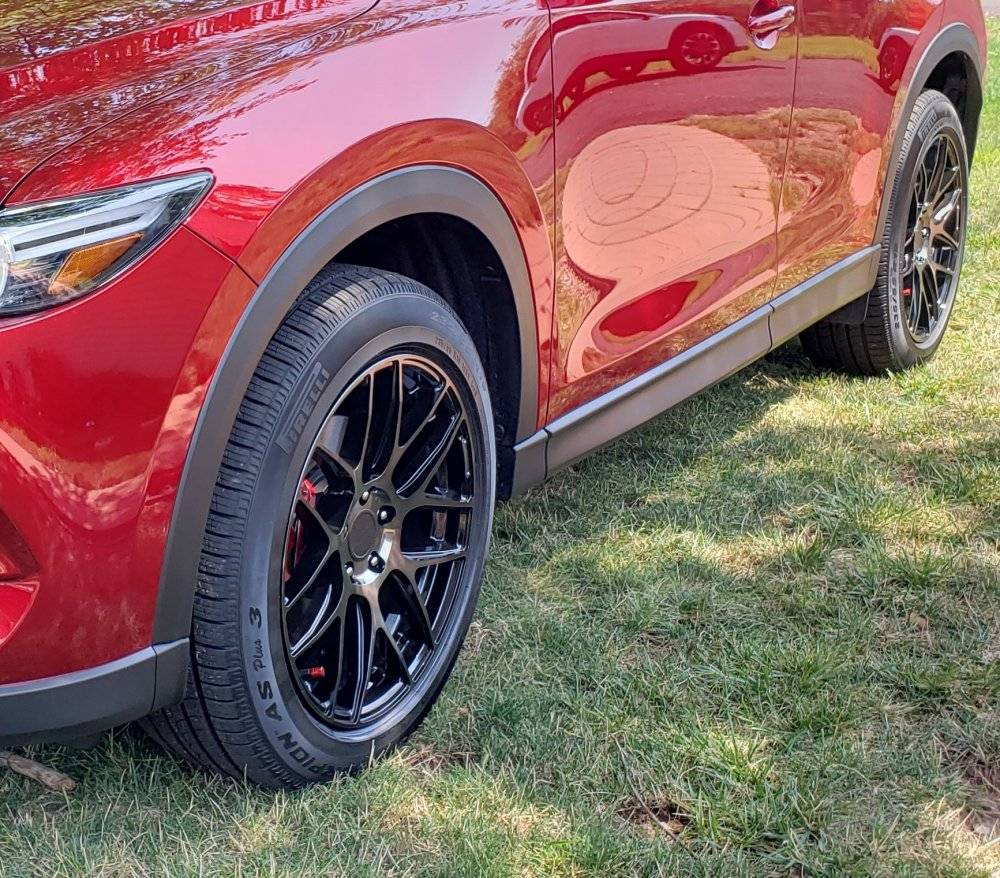 photo 3 Mazda CX-5 custom wheels  F2 19x, ET , tire size 235/55 R19. x ET 