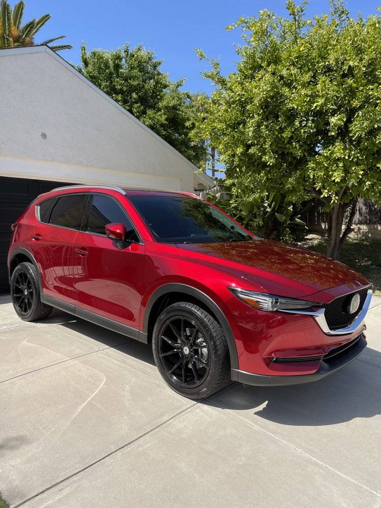 photo 1 Mazda CX-5 custom wheels   17x8.0, ET +38, tire size 245/65 R17. x ET 