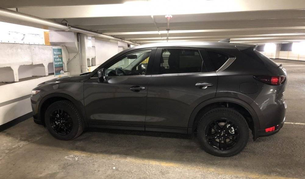 photo 1 Mazda CX-5 custom wheels  OEM 17x7.0, ET +45, tire size 225/65 R17. x ET 