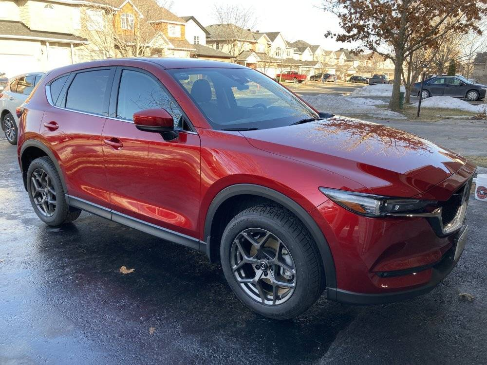 photo 1 Mazda CX-5 custom wheels 18x, ET , tire size 245/55 R18. x ET