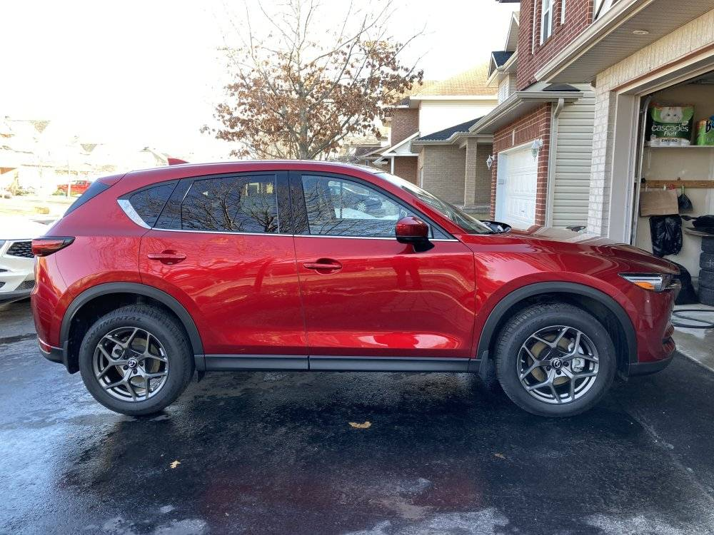 photo 2 Mazda CX-5 custom wheels 18x, ET , tire size 245/55 R18. x ET