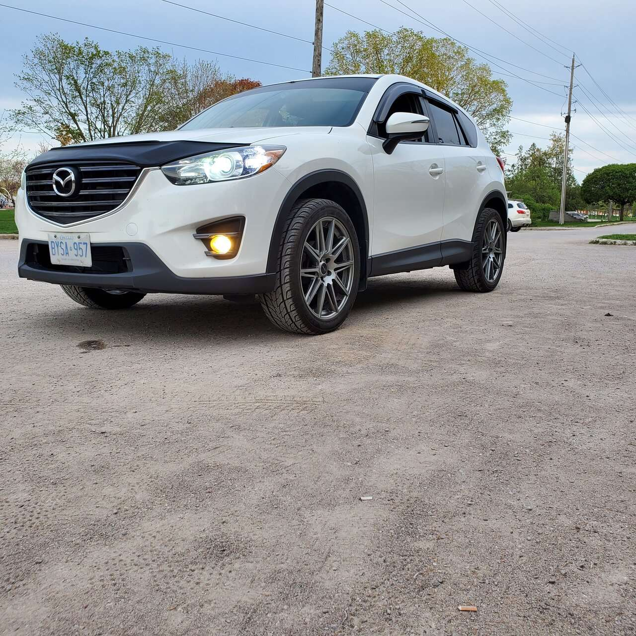 photo 1 Mazda CX-5 custom wheels   20x8.0, ET +35, tire size 255/45 R20. x ET 