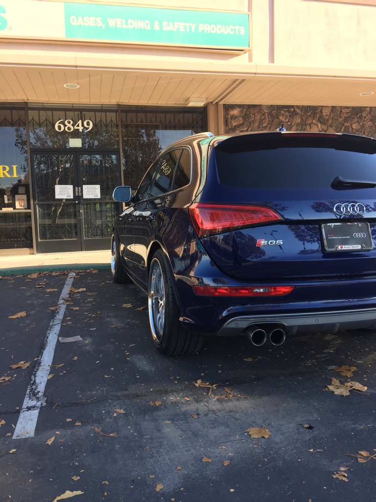 photo 2 Audi SQ5 custom wheels vvs 082 22x10.5, ET +30, tire size X R22. x ET