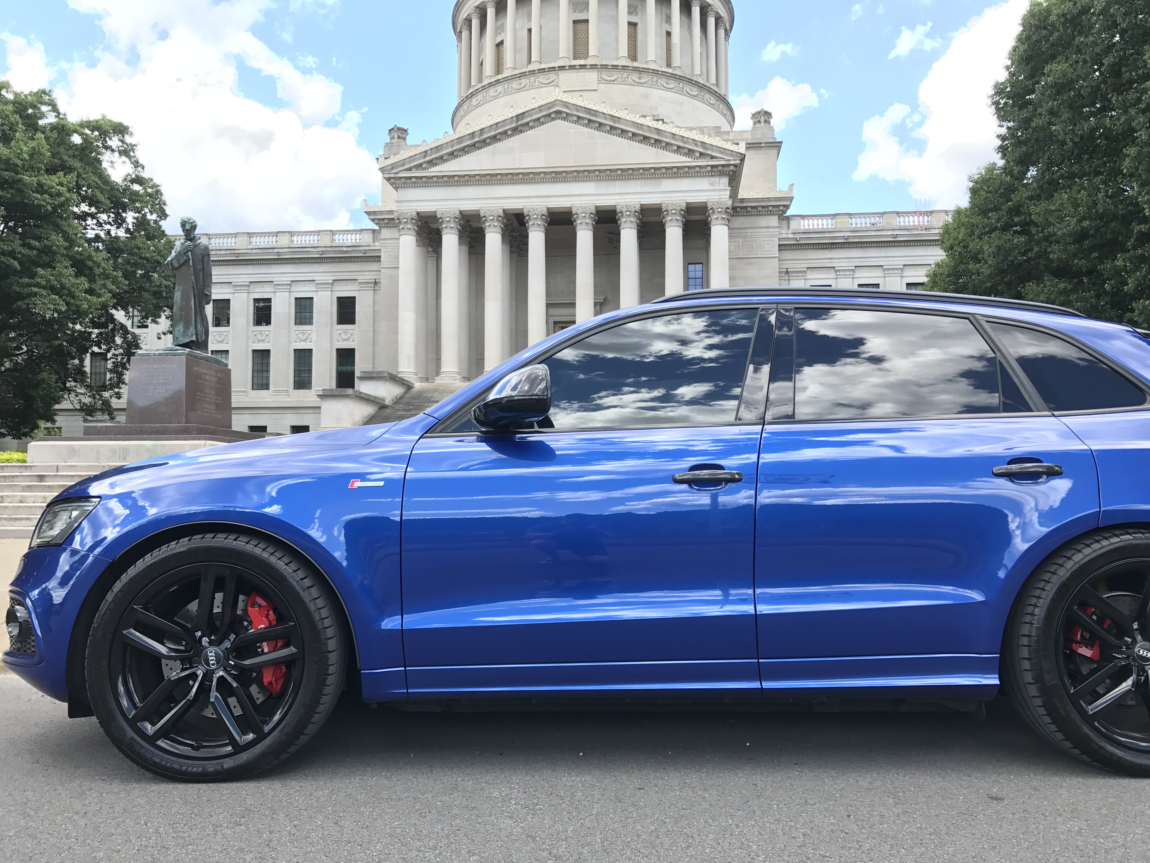 photo 1 Audi SQ5 custom wheels  SQ5 21x, ET , tire size 265/40 R21. x ET 