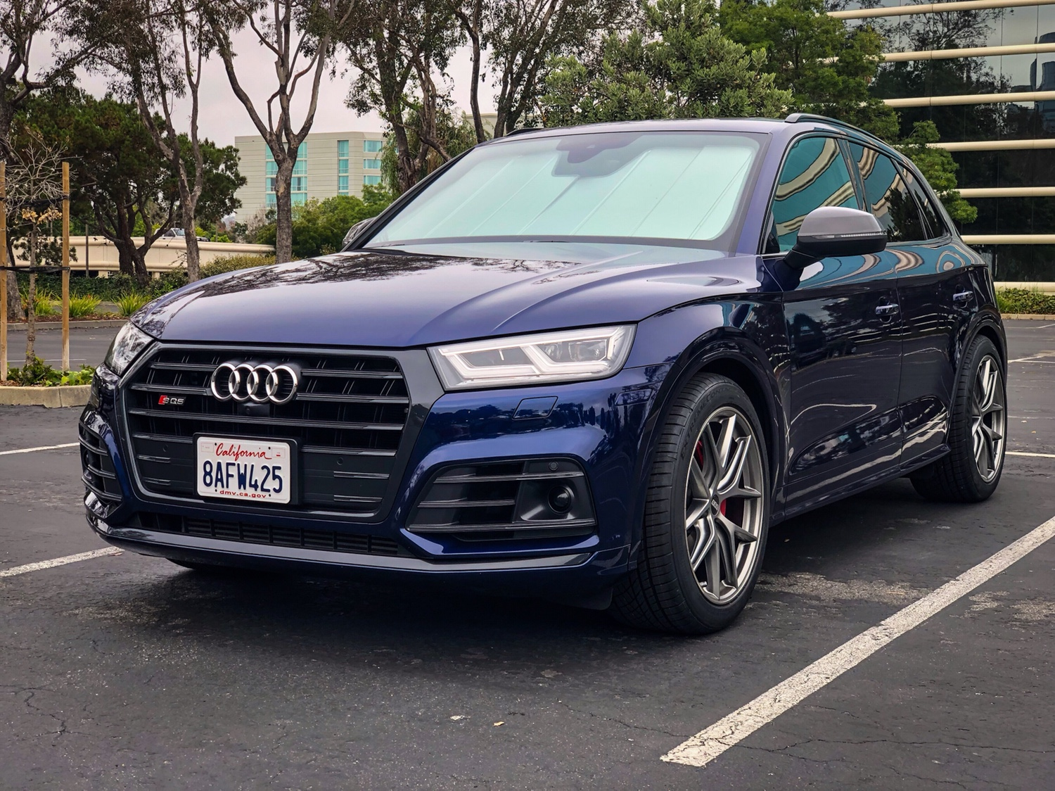 photo 1 Audi SQ5 custom wheels 20x10.0, ET +30, tire size 275/40 R20. 20x10.0 ET+25
