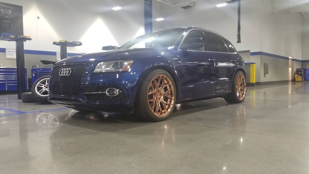 photo 1 Audi SQ5 custom wheels   21x10.5, ET +30, tire size 295/35 R21. x ET 