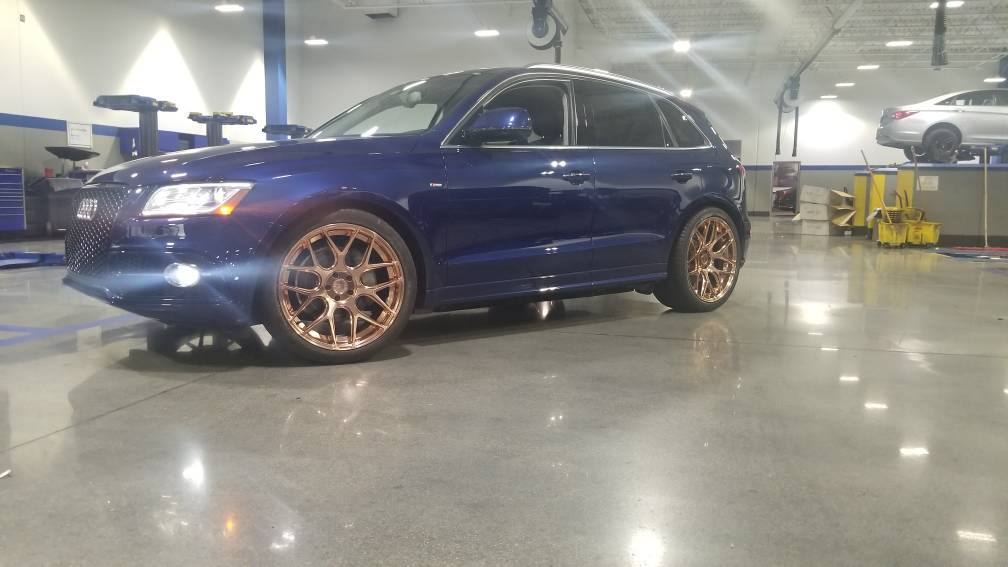 photo 2 Audi SQ5 custom wheels   21x10.5, ET +30, tire size 295/35 R21. x ET 